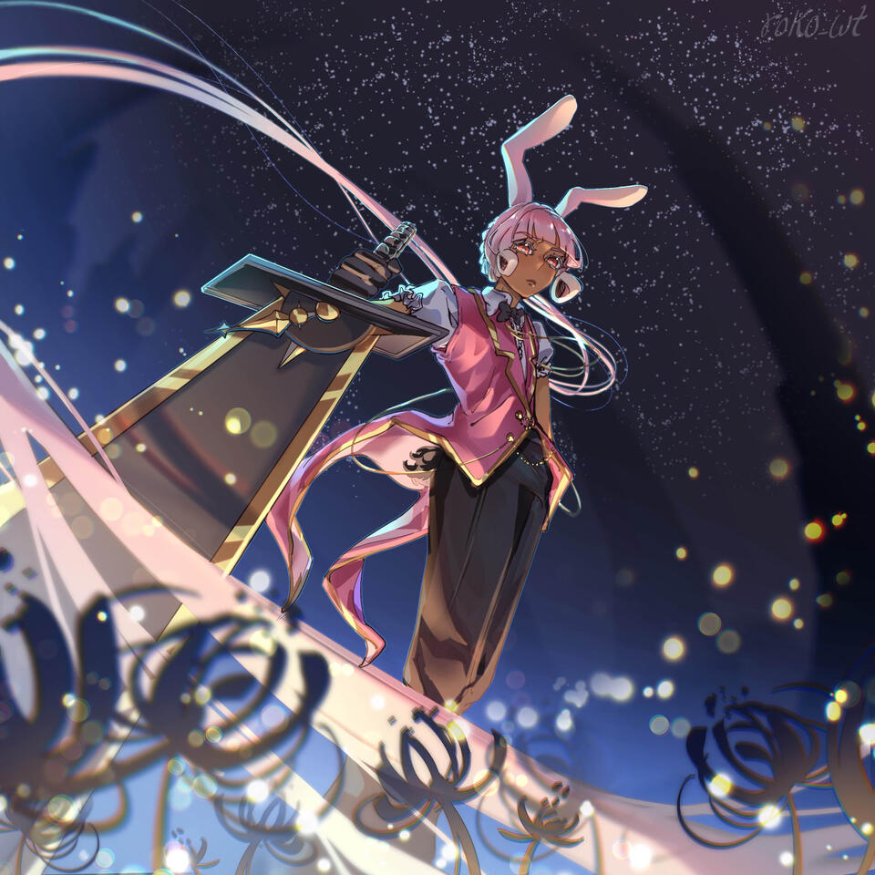 Max, in the Spines of Caprico at night, by roko_wt