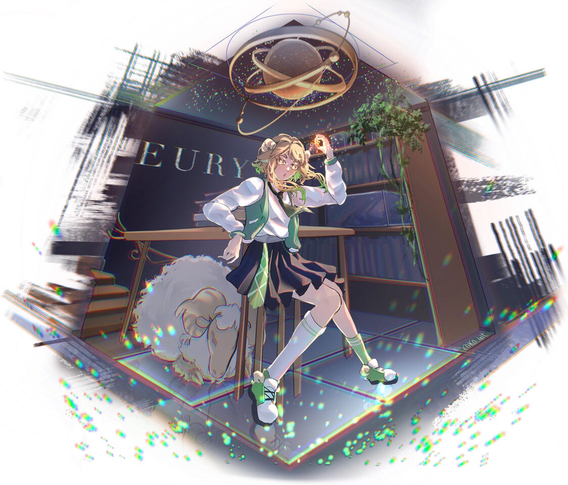 Eury splash art by roko_wt