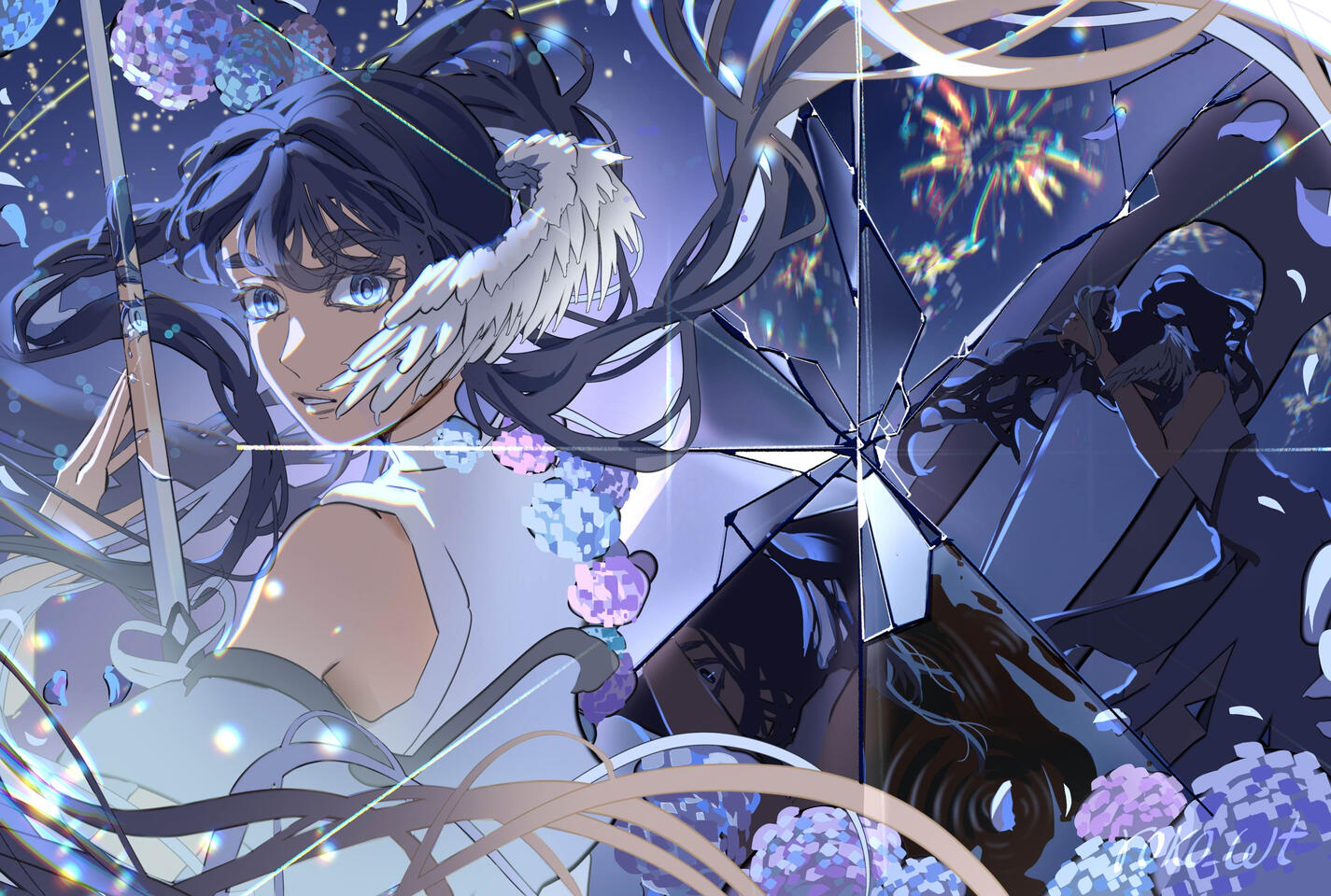 Florence depicted killing her brother, by roko_wt